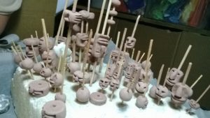 Hliněné korálky - Josef Mareyi