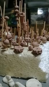 Hliněné korálky - Josef Mareyi