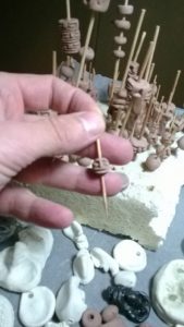 Hliněné korálky - Josef Mareyi