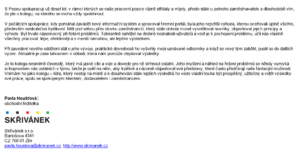 Reference od zaměstnavatele